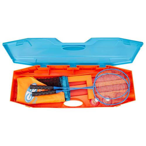 Get & Go Badmintonset blå och orange