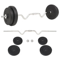 Skivstång set 30 kg