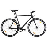 Fixed gear cykel svart 700c 51 cm