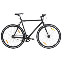 Fixed gear cykel svart 700c 59 cm