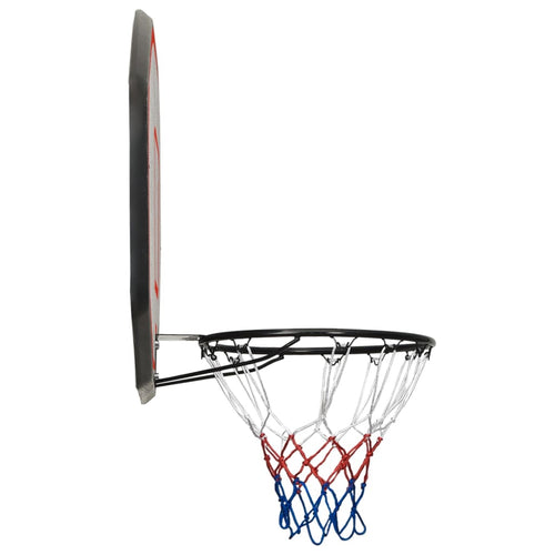 Basketkorg svart 109x71x3 cm polyeten