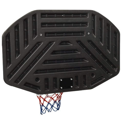 Basketkorg svart 109x71x3 cm polyeten