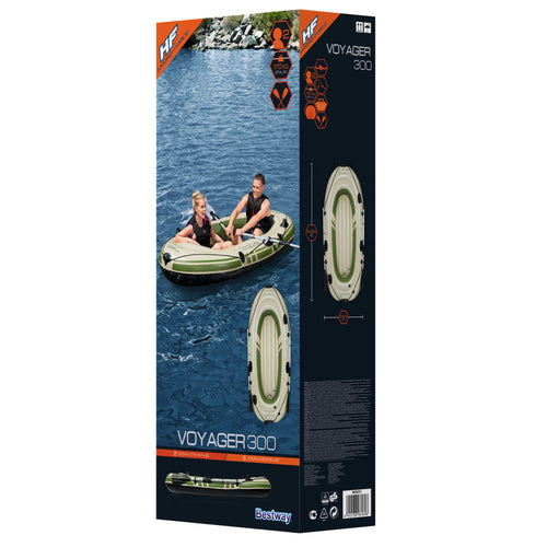 Bestway Uppblåsbar båt Hydro Force Voyagser 300 243x102 cm