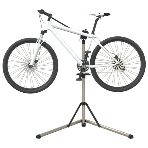 Cykelmonteringsställ hopfällbart 102-160 cm aluminium