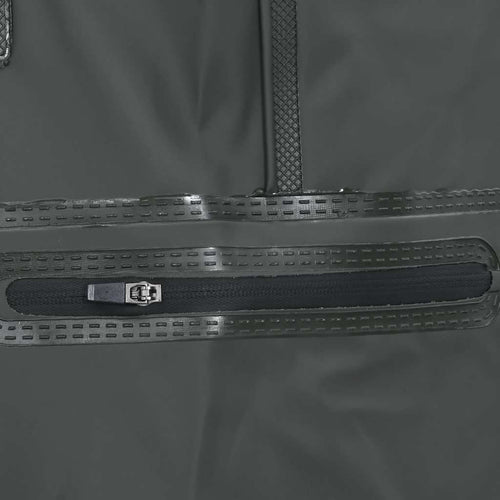 Vadarbyxor med stövlar och bälte mörkgrön strl. 40