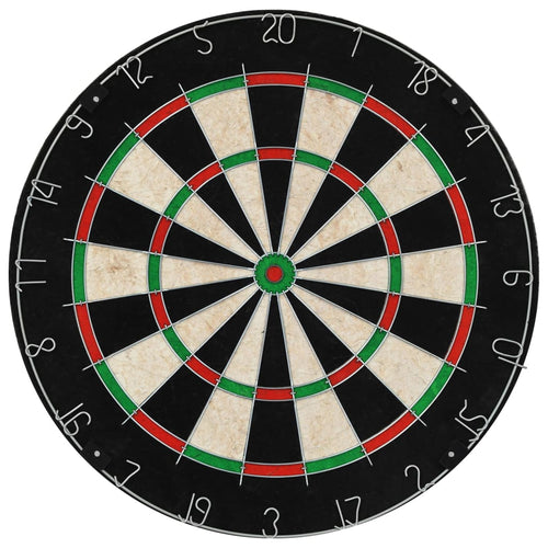 Professionell darttavla sisal med skåp och 6 pilar