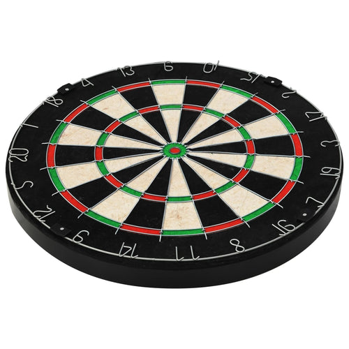 Professionell darttavla sisal med skåp och 6 pilar