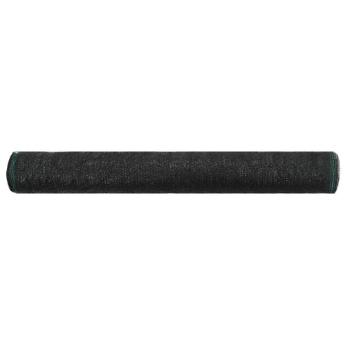 Vindskydd för tennisplan HDPE 1x100 m svart