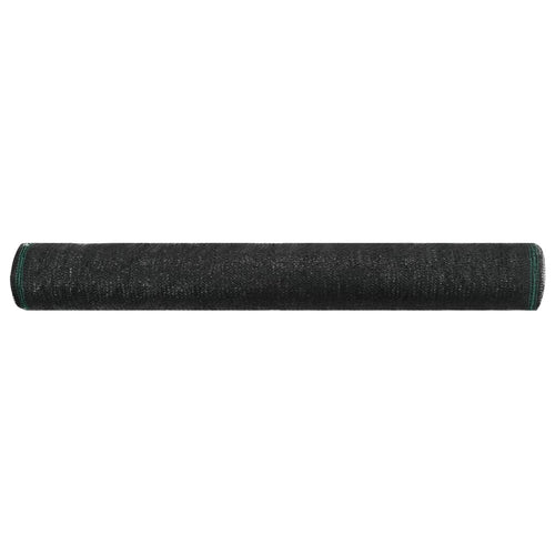 Vindskydd för tennisplan HDPE 1,4x25 m svart