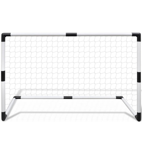 Minifotbollsmål 2 st för barn 91,5x48x61cm