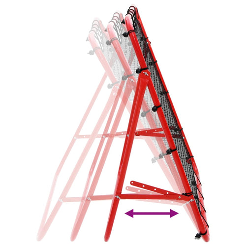 Justerbart fotbollsmål Kickback Rebounder 100 x 100 cm