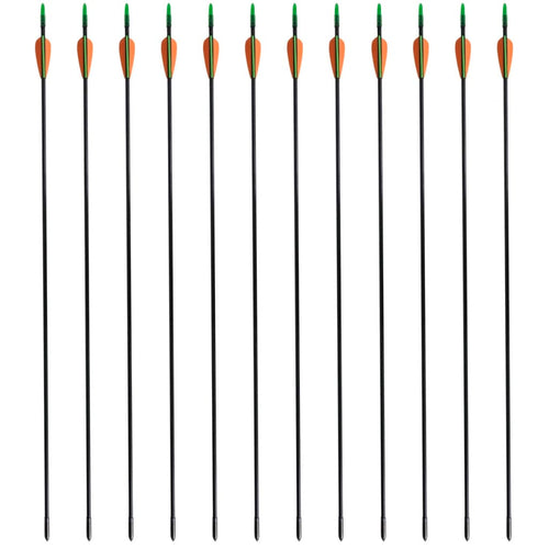 Pilar för recurvebåge 12 st 30" 0,6 cm glasfiber