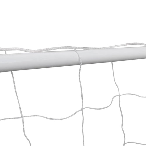 Fotbollsmål nät 2 st 240x90x150 cm