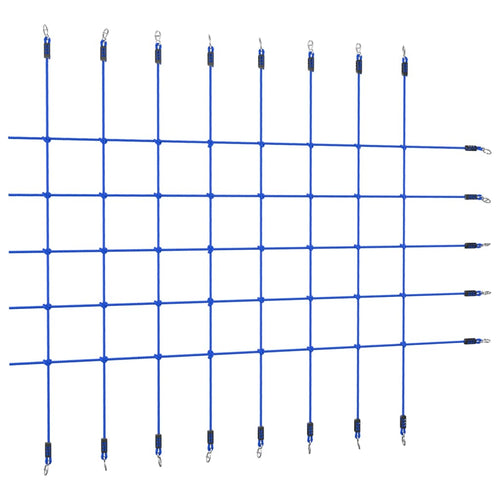 Klätternät 200x150 cm blå