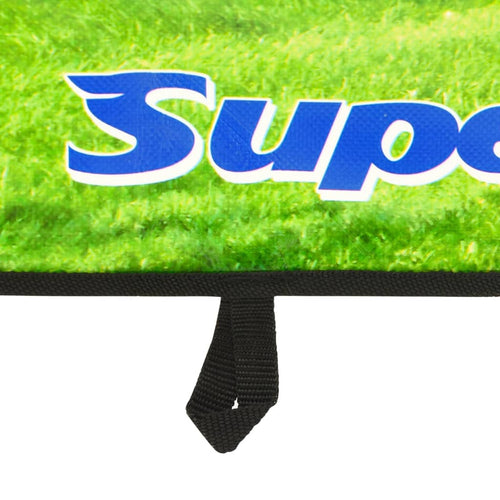 Fotbollsmål med bakgrund 120x51x77,5 cm