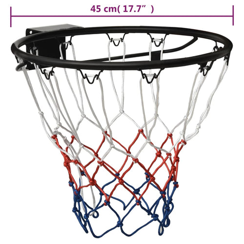 Korgring svart 45 cm stål