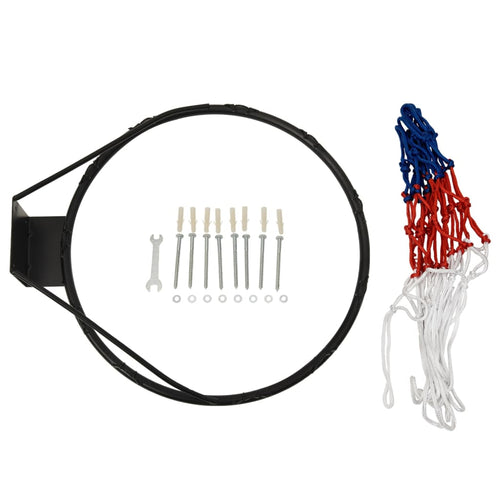 Basketkorg svart 90x60x2 cm polyeten