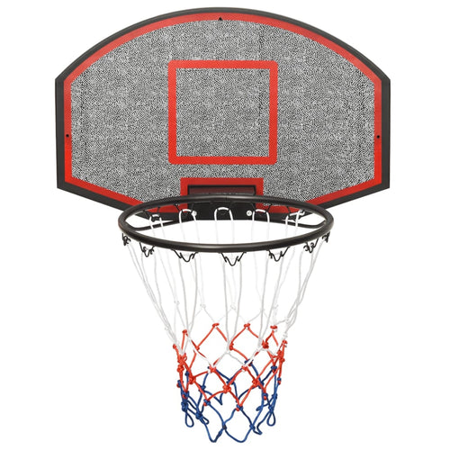 Basketkorg svart 71x45x2 cm polyeten