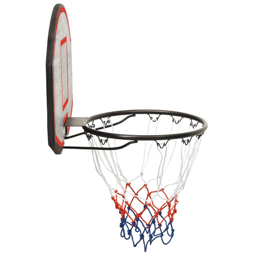Basketkorg svart 71x45x2 cm polyeten