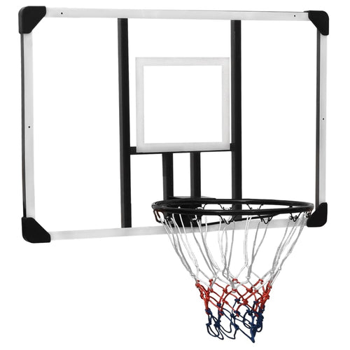 Basketkorg transparent 106x69x3 cm polykarbonat