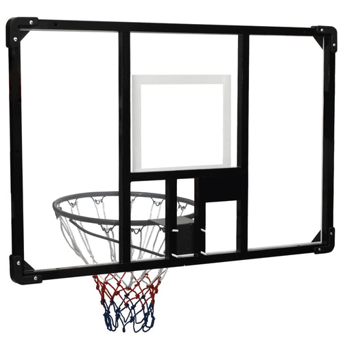 Basketkorg transparent 106x69x3 cm polykarbonat