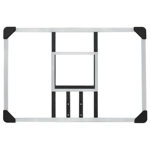 Basketkorg transparent 90x60x2,5 cm polykarbonat
