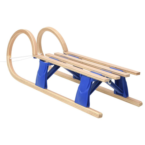 Hopfällbar kälke 110 cm plywood