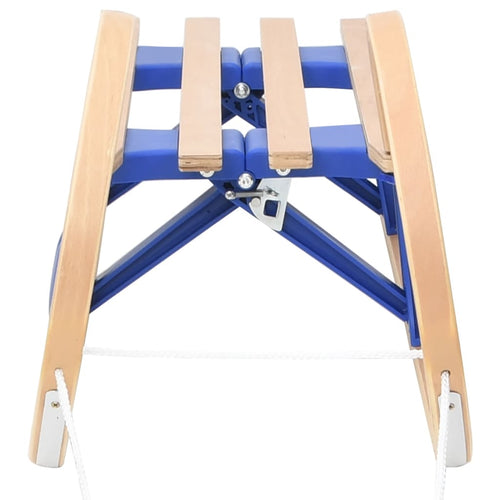Hopfällbar kälke 110 cm plywood