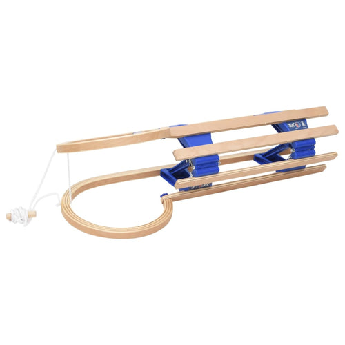 Hopfällbar kälke 110 cm plywood