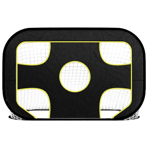 Fotbollsmål med skottduk 120x80x80 cm polyester
