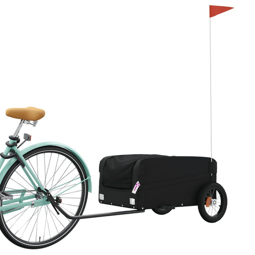 Cykelvagn svart 30 kg järn