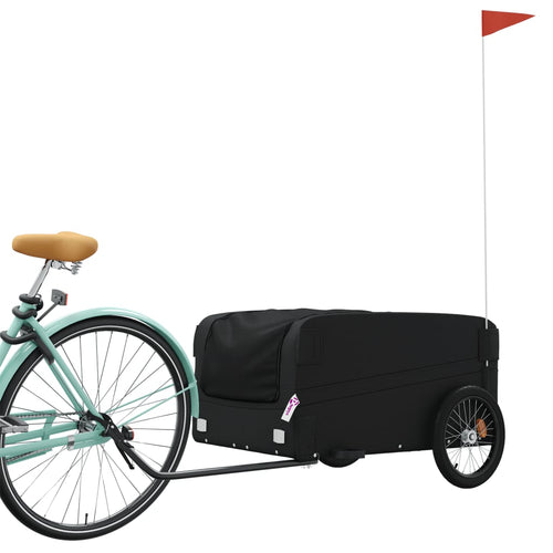 Cykelvagn svart 45 kg järn