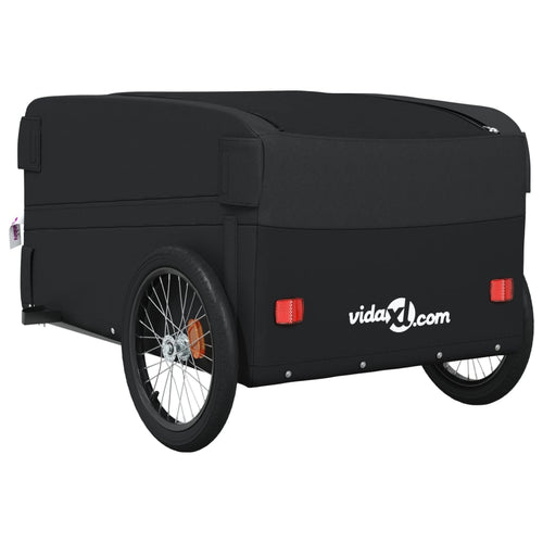 Cykelvagn svart 45 kg järn