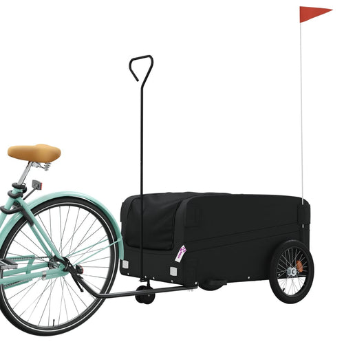 Cykelvagn svart 45 kg järn