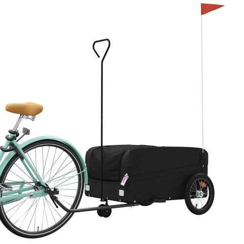 Cykelvagn svart 45 kg järn