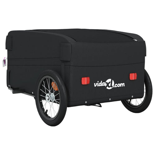 Cykelvagn svart 45 kg järn