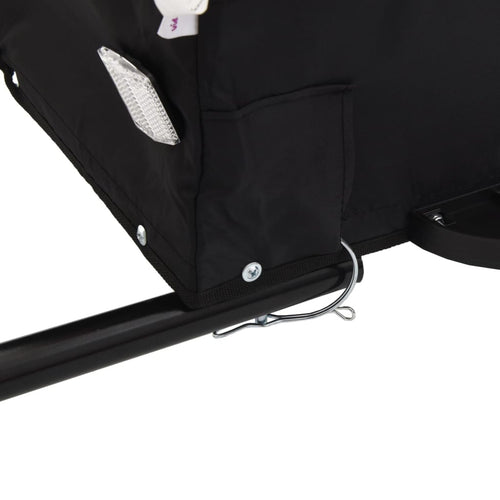 Cykelvagn svart 45 kg järn