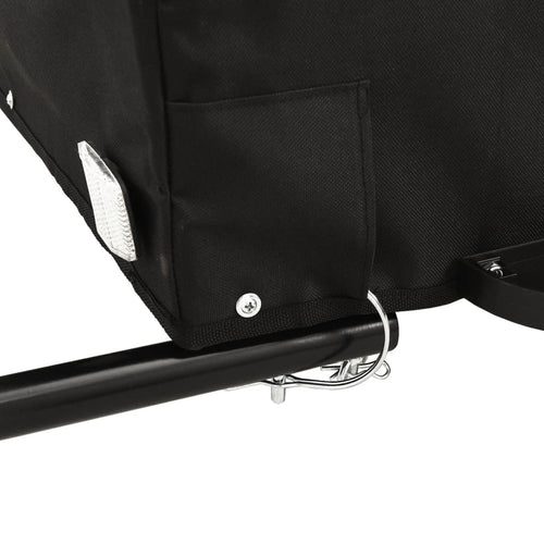 Cykelvagn svart 30 kg järn