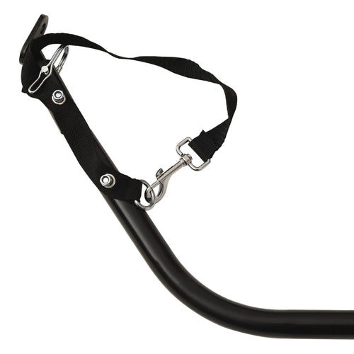 Cykelvagn svart 45 kg järn