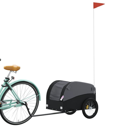 Cykelvagn svart 30 kg järn
