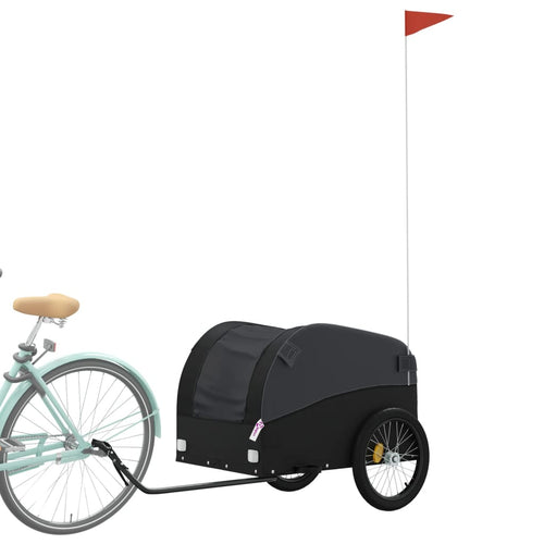 Cykelvagn svart 45 kg järn
