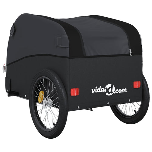 Cykelvagn svart 45 kg järn
