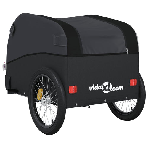 Cykelvagn svart 30 kg järn