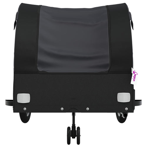 Cykelvagn svart 45 kg järn